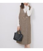 【インデックス/INDEX】のラップ風ツィードジャンスカ【洗濯機可・防シワ】 人気、トレンドファッション・服の通販 founy(ファニー) ファッション Fashion レディースファッション Fashion for Women インナー Innerwear シンプル Simple, Minimal スニーカー Sneakers, Trainers スマート Smart, Elegant ツイード／ツィード Choker, Choker Necklace フォーマル Formal, Dressy ポケット Pocket, Pocket Detail ラップ Wrap, Wrap Design エレガント 上品 Elegant thumbnail ブラウン|ID: prp329100004759327 ipo3291000000034437298