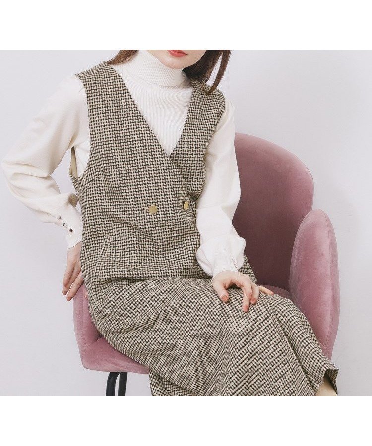 【インデックス/INDEX】のラップ風ツィードジャンスカ【洗濯機可・防シワ】 インテリア・キッズ・メンズ・レディースファッション・服の通販 founy(ファニー) 　ファッション　Fashion　レディースファッション　Fashion for Women　インナー　Innerwear　シンプル　Simple, Minimal　スニーカー　Sneakers, Trainers　スマート　Smart, Elegant　ツイード／ツィード　Choker, Choker Necklace　フォーマル　Formal, Dressy　ポケット　Pocket, Pocket Detail　ラップ　Wrap, Wrap Design　エレガント 上品　Elegant　モカブラウン|ID: prp329100004759327 ipo3291000000034437300