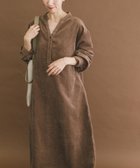 【アイテムズアーバンリサーチ/ITEMS URBAN RESEARCH】のライトコーデュロイスキッパーワンピース 人気、トレンドファッション・服の通販 founy(ファニー) ファッション Fashion レディースファッション Fashion for Women ワンピース Dresses 2025年 2025 2025-2026秋冬・A/W Autumn/Winter 2025–26 AW25–26 冬 Winter / This Winter コーデュロイ Corduroy, Cord Fabric スキッパー Skipper, Open Collar A/W・秋冬 Autumn/Winter thumbnail ブラウン|ID: prp329100004759332 ipo3291000000034861568