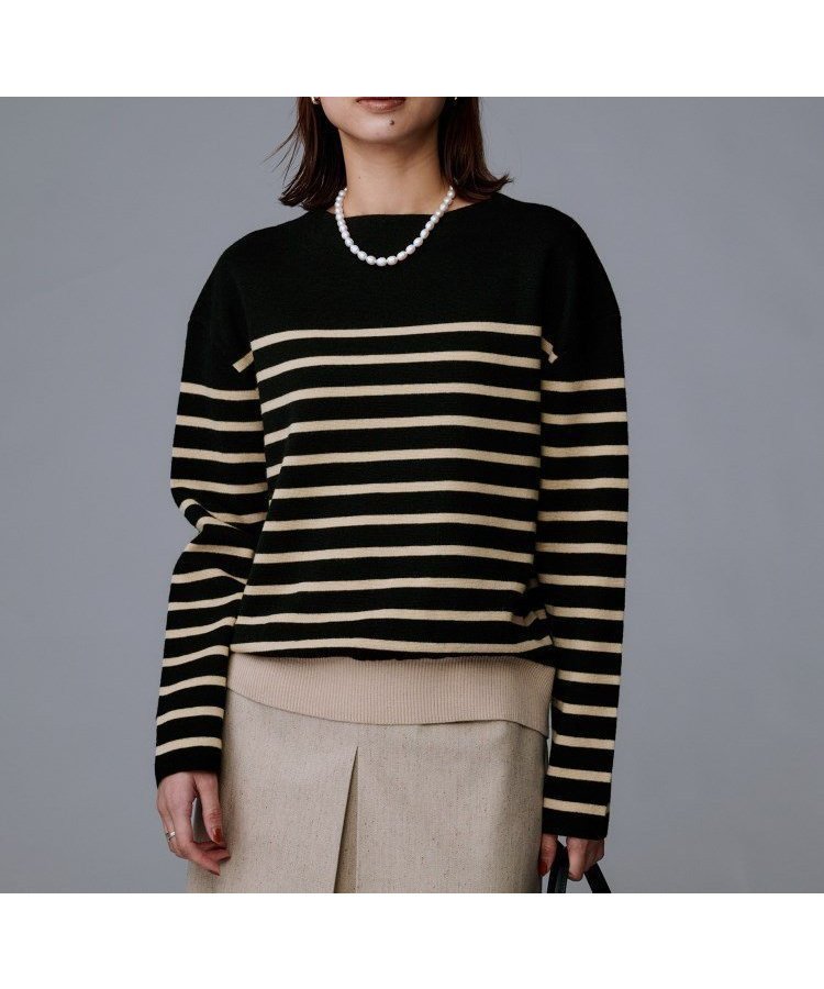 【アンタイトル/UNTITLED】の【洗える/長く着られる】モックネックミラノリブニット インテリア・キッズ・メンズ・レディースファッション・服の通販 founy(ファニー) ファッション Fashion レディースファッション Fashion for Women トップス・カットソー Cut & Sew Tops ニット Knit Tops & Sweaters アクリル Acrylic Material スマート Smart, Elegant デニム Denim, Jeans Material モックネック Mock Neck, Short Turtleneck リラックス Relax, Relaxed Fit レギュラー Regular, Standard Fit 春 Spring 洗える Machine Washable A/W・秋冬 Autumn/Winter ブラック|ID: prp329100004759371 ipo3291000000034437792