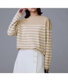 【アンタイトル/UNTITLED】の【洗える/長く着られる】モックネックミラノリブニット ベージュ|ID: prp329100004759371 ipo3291000000034437793