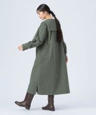 【ビームス ハート/BEAMS HEART】のセーラー カラー ワンピース 人気、トレンドファッション・服の通販 founy(ファニー) ファッション Fashion レディースファッション Fashion for Women ワンピース Dresses おすすめ Recommended / Our Picks スキッパー Skipper, Open Collar ストレート Straight, Straight Cut ツイル Twist, Twisted Detail ポケット Pocket, Pocket Detail エレガント 上品 Elegant thumbnail DARK GREEN|ID: prp329100004759373 ipo3291000000034481149