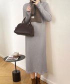 【アミュレット/Amulet】の【Amulet】フリンジニットワンピース 人気、トレンドファッション・服の通販 founy(ファニー) ファッション Fashion レディースファッション Fashion for Women ワンピース Dresses ニットワンピース Knit Dresses フリンジ Fringe, Tassel エレガント 上品 Elegant 防寒 Cold Protection, Winter-Ready thumbnail ベージュ|ID: prp329100004759381 ipo3291000000034438016