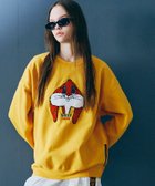 【アールエヌエー/RNA】のM2360 ユーズドエフェクトラビットトレーナー 人気、トレンドファッション・服の通販 founy(ファニー) ファッション Fashion レディースファッション Fashion for Women スウェット / スエット Sweatshirt, Sweatwear フロント Front, Front Design モコモコ Fuzzy, Fluffy ヴィンテージ Vintage Style thumbnail ヤマブキイエロー|ID: prp329100004759393 ipo3291000000035049868