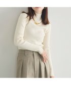 【レトロガール/RETRO GIRL】の【WEB限定カラー追加】リブハイネックニット ホワイト|ID: prp329100004759406 ipo3291000000034438288