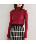 【レトロガール/RETRO GIRL】の【WEB限定カラー追加】リブハイネックニット レッド|ID: prp329100004759406 ipo3291000000034438298