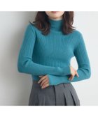 【レトロガール/RETRO GIRL】の【WEB限定カラー追加】リブハイネックニット ブルー|ID: prp329100004759406 ipo3291000000034438310