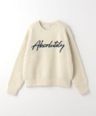 【ユナイテッドアローズ/UNITED ARROWS】のボリューム フェザー ロゴニット A DAY IN THE LIFE OFF WHITE|ID: prp329100004759443 ipo3291000000034438584