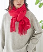 【シップス フォー ウィメン/SHIPS】のウール カシミヤ ウォッシャブル ストール レッド|ID: prp329100004759482 ipo3291000000034812558