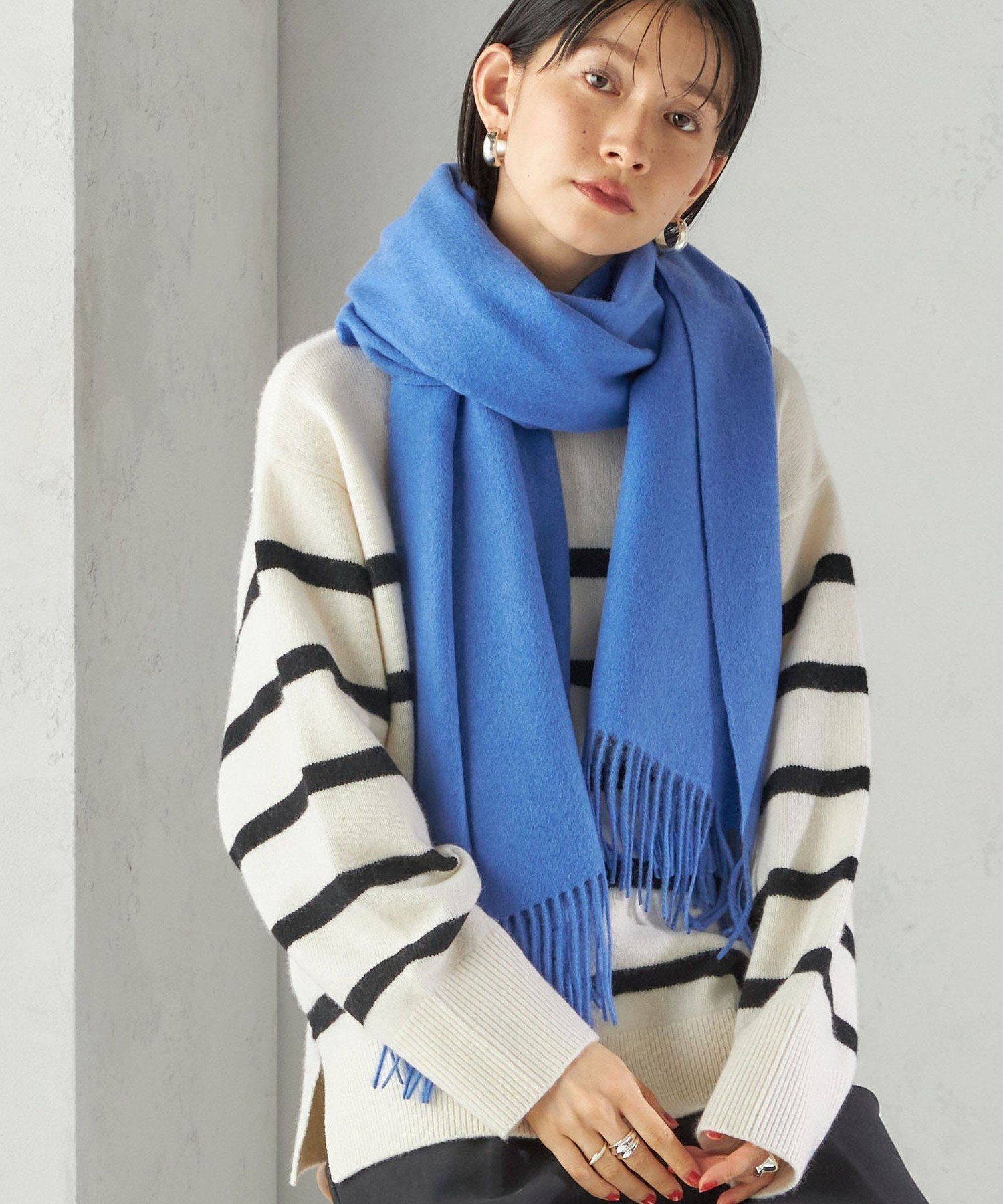 【シップス フォー ウィメン/SHIPS】のウール カシミヤ ウォッシャブル ストール インテリア・キッズ・メンズ・レディースファッション・服の通販 founy(ファニー) ファッション Fashion レディースファッション Fashion for Women 2025年 2025 2025-2026秋冬・A/W Autumn/Winter 2025–26 AW25–26 おすすめ Recommended / Our Picks ウォッシャブル Machine Washable ギフト プレゼント Gift / Present ストール Stole, Wrap チェック Check, Plaid, Tartan ベーシック Basic, Essential 人気 Popular, Best Seller 今季 This Season, Current Season 定番 Standard, Basic Item ブルー|ID: prp329100004759482 ipo3291000000034812560