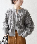 【シップス フォー ウィメン/SHIPS】のSHIPS any 手洗い可能 フリンジ デザイン ドルマン ニット カーディガン 人気、トレンドファッション・服の通販 founy(ファニー) ファッション Fashion レディースファッション Fashion for Women トップス・カットソー Cut & Sew Tops ニット Knit Tops & Sweaters カーディガン・羽織り Layered Style Cardigans インナー Innerwear 洗える Machine Washable カーディガン Cardigan, Knitwear コンパクト Compact, Small Size シンプル Simple, Minimal デニム Denim, Jeans Material フリンジ Fringe, Tassel おすすめ Recommended / Our Picks 2025年 2025 2025-2026秋冬・A/W Autumn/Winter 2025–26 AW25–26 thumbnail グレー|ID: prp329100004759495 ipo3291000000034439063