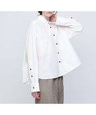 【ユナイテッドアローズ/UNITED ARROWS】のAEWEN MATOPH フレア シャツ WHITE|ID: prp329100004759536 ipo3291000000034439357