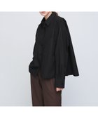 【ユナイテッドアローズ/UNITED ARROWS】のAEWEN MATOPH フレア シャツ BLACK|ID: prp329100004759536 ipo3291000000034439360