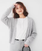 【アンタイトル/UNTITLED】の【洗える/ボレロ】パール調付きニットカーディガン ライトグレー|ID: prp329100004759567 ipo3291000000034439622