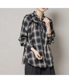 【ナノ ユニバース/nano universe】のオンブレーチェックフリルカラーブラウス 人気、トレンドファッション・服の通販 founy(ファニー) ファッション Fashion レディースファッション Fashion for Women トップス・カットソー Cut & Sew Tops シャツ・ブラウス・オフィスカジュアル Elegant Blouses & Button-Ups インナー Innerwear ギャザー Gathered, Ruffled 今季 This Season, Current Season スウェット / スエット Sweatshirt, Sweatwear チェック Check, Plaid, Tartan トレンド Trend, Trending Now ドレープ Drape, Draping Fabric フェミニン Feminine, Girly フリル Frill, Ruffle リボン Ribbon, Bow A/W・秋冬 Autumn/Winter エレガント 上品 Elegant 2025年 2025 2025-2026秋冬・A/W Autumn/Winter 2025–26 AW25–26 thumbnail ブラック|ID: prp329100004759590 ipo3291000000034439830