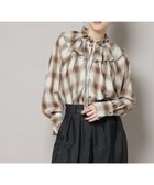 【ナノ ユニバース/nano universe】のオンブレーチェックフリルカラーブラウス 人気、トレンドファッション・服の通販 founy(ファニー) ファッション Fashion レディースファッション Fashion for Women トップス・カットソー Cut & Sew Tops シャツ・ブラウス・オフィスカジュアル Elegant Blouses & Button-Ups インナー Innerwear ギャザー Gathered, Ruffled 今季 This Season, Current Season スウェット / スエット Sweatshirt, Sweatwear チェック Check, Plaid, Tartan トレンド Trend, Trending Now ドレープ Drape, Draping Fabric フェミニン Feminine, Girly フリル Frill, Ruffle リボン Ribbon, Bow A/W・秋冬 Autumn/Winter エレガント 上品 Elegant 2025年 2025 2025-2026秋冬・A/W Autumn/Winter 2025–26 AW25–26 thumbnail アイボリー7|ID: prp329100004759590 ipo3291000000034439833