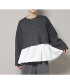 【ナノ ユニバース/nano universe】のダブルジャガードニット×タックブラウス ペプラムセット 人気、トレンドファッション・服の通販 founy(ファニー) ファッション Fashion レディースファッション Fashion for Women トップス・カットソー Cut & Sew Tops ニット Knit Tops & Sweaters シャツ・ブラウス・オフィスカジュアル Elegant Blouses & Button-Ups ウォッシャブル Machine Washable ショート Short, Short Length デニム Denim, Jeans Material トレンド Trend, Trending Now ノースリーブ Sleeveless, No-Sleeve バランス Balance, Style Balance フォルム Silhouette, Form フレア Flare, Flared ペプラム Peplum, Flared Hem ワイド Wide, Wide Fit 2025年 2025 2025-2026秋冬・A/W Autumn/Winter 2025–26 AW25–26 thumbnail チャコール3|ID: prp329100004759612 ipo3291000000034439976