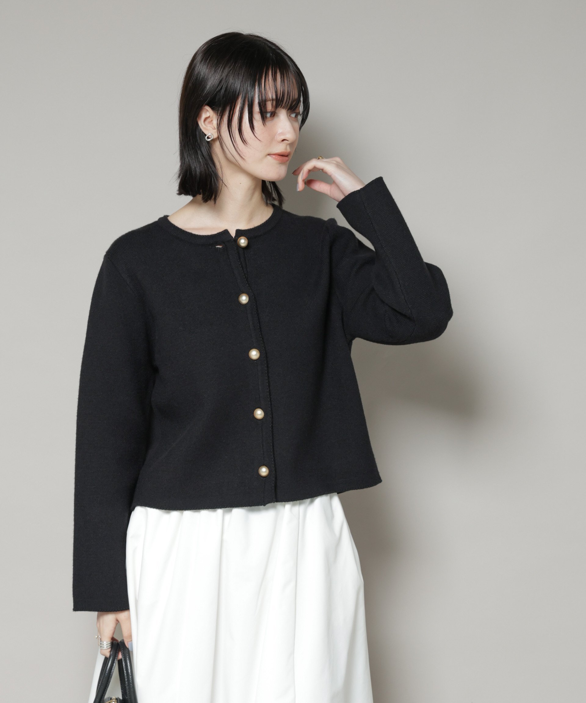 【ナノ ユニバース/nano universe】のミラノリブニットジャケット インテリア・キッズ・メンズ・レディースファッション・服の通販 founy(ファニー) 　ファッション　Fashion　レディースファッション　Fashion for Women　アウター　Coat / Outerwear Collection　レディースジャケット・軽アウター　Jackets　インナー　Innerwear　ウォッシャブル　Machine Washable　ジャケット　Jacket, Outerwear　ボーダー　Border, Stripe　ミラノリブ　Milano Rib, Milano Stitch　アウトレット　Outlet / Clearance　おすすめ　Recommended / Our Picks　ビジネス 仕事 通勤　Business / Work / Commuting　2025年　2025　2025-2026秋冬・A/W　Autumn/Winter 2025–26 AW25–26　ブラック|ID: prp329100004759654 ipo3291000000034440303