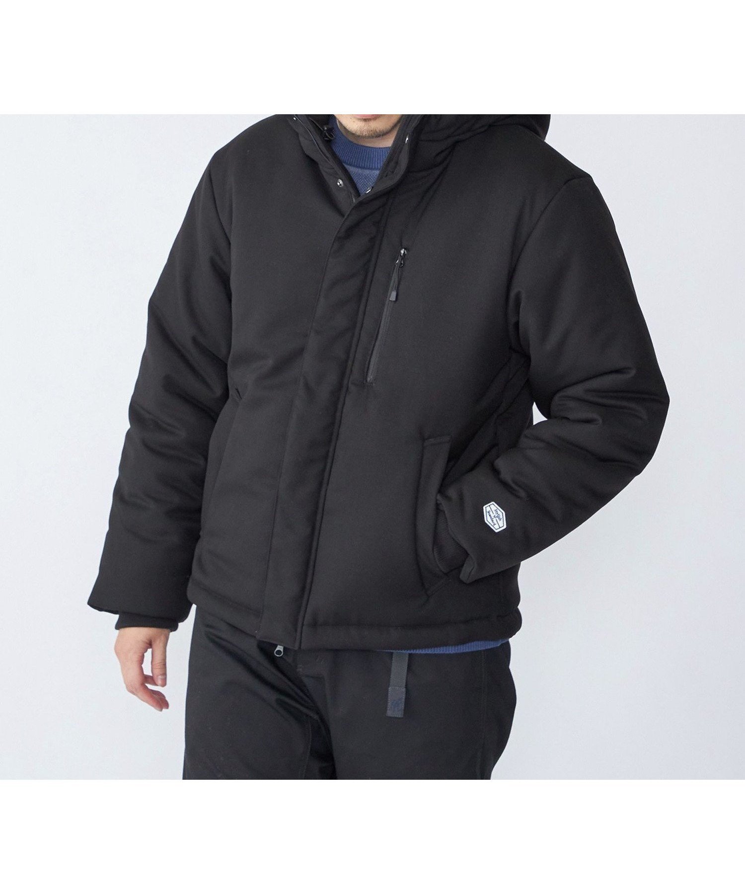 【シップス/SHIPS / MEN】の【WEB限定】SHIPS 中綿 ウールブレンド パデッド フード ジャケット インテリア・キッズ・メンズ・レディースファッション・服の通販 founy(ファニー) 　ファッション　Fashion　メンズファッション　Fashion for Men　インナー　Innerwear　ジャケット　Jacket, Outerwear　トレンド　Trend, Trending Now　ドローコード　Drawcord, Drawstring Cord　ブラック|ID: prp329100004759672 ipo3291000000035078146