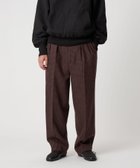 【ビューティ&ユース ユナイテッドアローズ/BEAUTY&YOUTH / UNITED ARROWS / MEN】のSteven Alan ブリティッシュチェック インツープリーツ ドレス トラウザーズ 人気、トレンドファッション・服の通販 founy(ファニー) ファッション Fashion メンズファッション Fashion for Men キュプラ Cupro, Eco Fabric クラシック Classic, Timeless Style ショート Short, Short Length ジャケット Jacket, Outerwear スラックス Slacks, Dress Pants ツイード Twill, Twill Weave テーパード Tapered, Tapered Pants ドレス Dress, One-Piece ファブリック Fabric, Textile フォルム Silhouette, Form ワイド Wide, Wide Fit thumbnail DK.BROWN|ID: prp329100004759773 ipo3291000000034441272