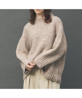 【カレンソロジー/Curensology】のMIXブークレニットプルオーバー 人気、トレンドファッション・服の通販 founy(ファニー) ファッション Fashion レディースファッション Fashion for Women トップス・カットソー Cut & Sew Tops ニット Knit Tops & Sweaters カジュアルプルオーバー・ニットトップス Pullovers & Knit Tops / Casual Pullovers おすすめ Recommended / Our Picks エレガント 上品 Elegant テクスチャー Texture, Textured Fabric ミックス Mix, Mixed Style |ID:prp329100004759781