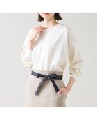 【ティアラ/Tiara】のリブトリミングトップス アイボリー|ID: prp329100004759919 ipo3291000000034442960