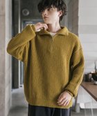 【ロッキーモンロー/Rocky Monroe】のオーバーサイズ畦編みハーフジップニットセーター 人気、トレンドファッション・服の通販 founy(ファニー) ファッション Fashion レディースファッション Fashion for Women トップス・カットソー Cut & Sew Tops ニット Knit Tops & Sweaters 畦編みニット・テクスチャードトップス Ribbed Knit Sweaters / Textured Knit Tops インナー Innerwear 畦 Ribbed Knit シンプル Simple, Minimal スラックス Slacks, Dress Pants デニム Denim, Jeans Material バランス Balance, Style Balance フェミニン Feminine, Girly メンズ Men's, Menswear リラックス Relax, Relaxed Fit 再入荷 Restock / Back in Stock おすすめ Recommended / Our Picks thumbnail マスタード|ID: prp329100004759920 ipo3291000000034697138