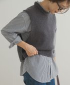 【アーバンリサーチ ドアーズ/URBAN RESEARCH DOORS】の『UR TECH』レギュラーカラーオーバーシャツ 人気、トレンドファッション・服の通販 founy(ファニー) ファッション Fashion レディースファッション Fashion for Women トップス・カットソー Cut & Sew Tops シャツ・ブラウス・オフィスカジュアル Elegant Blouses & Button-Ups インナー Innerwear ジャケット Jacket, Outerwear スウェット / スエット Sweatshirt, Sweatwear ストライプ Stripe, Striped Pattern ベーシック Basic, Essential 無地 Plain, Solid Color リラックス Relax, Relaxed Fit レギュラー Regular, Standard Fit A/W・秋冬 Autumn/Winter 冬 Winter / This Winter エレガント 上品 Elegant 2025年 2025 2025-2026秋冬・A/W Autumn/Winter 2025–26 AW25–26 thumbnail NAVY×OFF|ID: prp329100004759938 ipo3291000000034550489