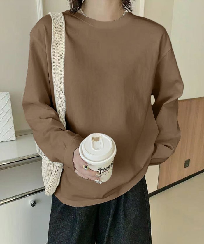 【その他のブランド/Other】の【DECADE CLASSIC】シンプルフィットトップス インテリア・キッズ・メンズ・レディースファッション・服の通販 founy(ファニー) https://founy.com/ ファッション Fashion レディースファッション Fashion for Women トップス・カットソー Cut & Sew Tops シンプル Simple, Minimal ジャケット Jacket, Outerwear デニム Denim, Jeans Material トレンド Trend, Trending Now フィット Fit, Slim Fit リラックス Relax, Relaxed Fit ワイド Wide, Wide Fit A/W・秋冬 Autumn/Winter |ID: prp329100004759969 ipo3291000000034444127