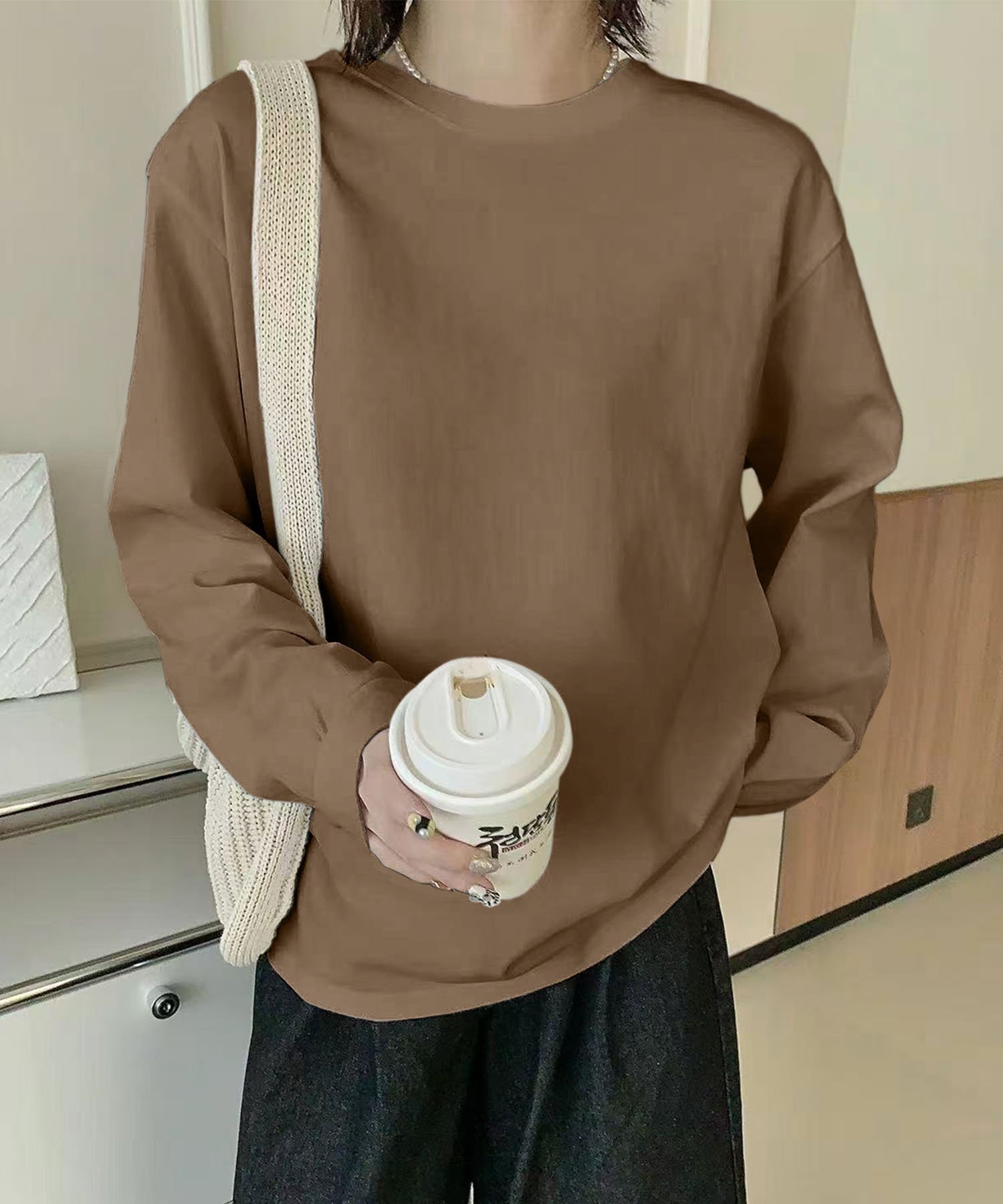 【その他のブランド/Other】の【DECADE CLASSIC】シンプルフィットトップス 人気、トレンドファッション・服の通販 founy(ファニー) 　ファッション　Fashion　レディースファッション　Fashion for Women　トップス・カットソー　Cut & Sew Tops　シンプル　Simple, Minimal　ジャケット　Jacket, Outerwear　デニム　Denim, Jeans Material　トレンド　Trend, Trending Now　フィット　Fit, Slim Fit　リラックス　Relax, Relaxed Fit　ワイド　Wide, Wide Fit　A/W・秋冬　Autumn/Winter　 other-1|ID: prp329100004759969 ipo3291000000034444127