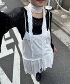 【パルグループ/PAL GROUP】の【Ciaopanic】チョーカーSETドットアシメチュニックキャミワンピ ホワイト|ID: prp329100004760025 ipo3291000000034589305