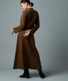 【ピエロ/Pierrot】のRASW 総針ニットフレアワンピース ブラウン|ID: prp329100004760038 ipo3291000000034588945