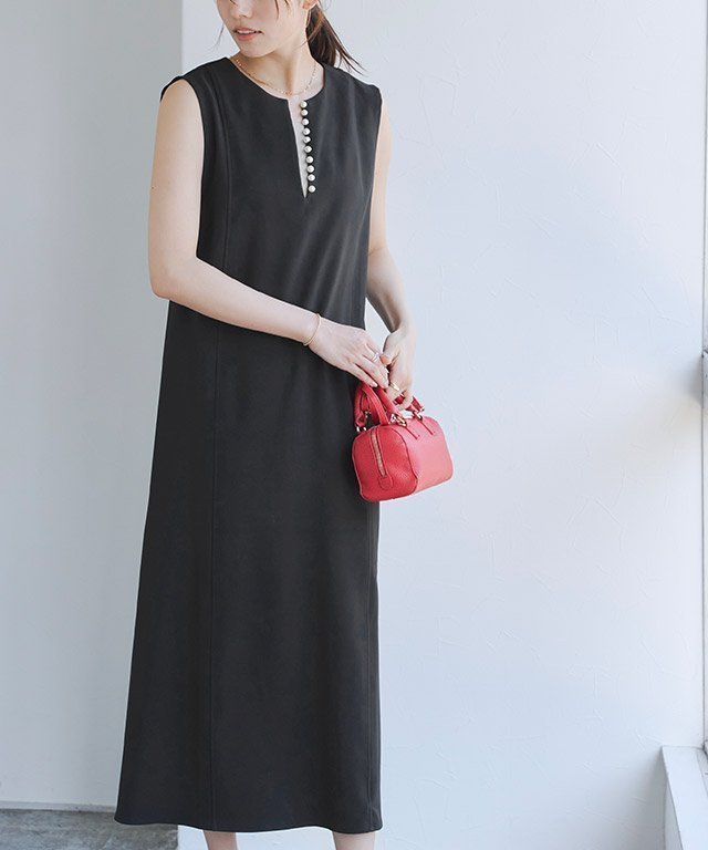 【ピエロ/Pierrot】の2wayパールデザインジャンパースカート 人気、トレンドファッション・服の通販 founy(ファニー) ファッション Fashion レディースファッション Fashion for Women スカート Skirts インナー Innerwear ストレッチ Stretch, Stretchy Fabric トレンド Trend, Trending Now ノースリーブ Sleeveless, No-Sleeve パール Pearl, Pearl Accent 長袖 Long Sleeve, Full Sleeve other-1|ID: prp329100004760045 ipo3291000000034445354