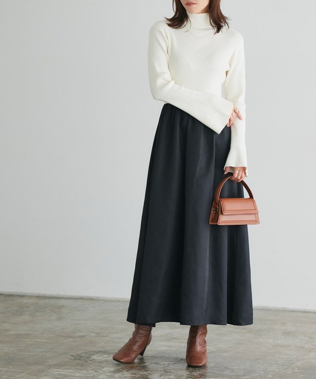 【ピエロ/Pierrot】のタートルネックフレアスリーブドッキングワンピース 人気、トレンドファッション・服の通販 founy(ファニー) ファッション Fashion レディースファッション Fashion for Women ワンピース Dresses スリーブ Sleeve, Long Sleeve / Short Sleeve ドッキング Docking, Mixed Material フレア Flare, Flared エレガント 上品 Elegant other-1|ID: prp329100004760049 ipo3291000000034445391