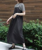 【ピエロ/Pierrot】のギャザーキャミワンピース ブラック|ID: prp329100004760050 ipo3291000000034445396