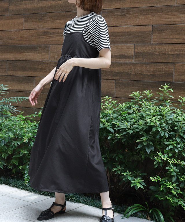 【ピエロ/Pierrot】のギャザーキャミワンピース インテリア・キッズ・メンズ・レディースファッション・服の通販 founy(ファニー) ファッション Fashion レディースファッション Fashion for Women ワンピース Dresses キャミソールワンピース Camisole Dresses インナー Innerwear キャミワンピース Cami Dress, Slip Dress ギャザー Gathered, Ruffled トレンド Trend, Trending Now フェミニン Feminine, Girly フレア Flare, Flared ブラック|ID: prp329100004760050 ipo3291000000034445396