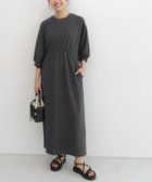 【ピエロ/Pierrot】のウエストドロストデザインワンピース チャコール|ID: prp329100004760056 ipo3291000000034445448