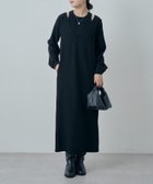 【パルグループ/PAL GROUP】の【Lui s】レイヤードワンピース 人気、トレンドファッション・服の通販 founy(ファニー) ファッション Fashion レディースファッション Fashion for Women ワンピース Dresses 2025年 2025 2025春夏・S/S Spring/Summer 2025 SS25 キャップ Cap, Baseball Cap コレクション Collection, Seasonal Line スニーカー Sneakers, Trainers スリット Slit, Slit Detail thumbnail ブラック|ID: prp329100004760058 ipo3291000000034445488
