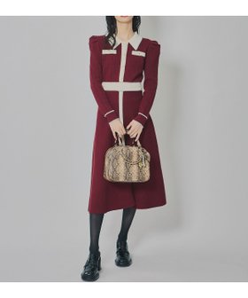 【レディアゼル/REDYAZEL】のマルチケーブルバイカラーニットワンピース 人気、トレンドファッション・服の通販 founy(ファニー) ファッション Fashion レディースファッション Fashion for Women ワンピース Dresses ニットワンピース Knit Dresses おすすめ Recommended / Our Picks クラシカル Classical, Vintage-Inspired クラシック Classic, Timeless Style フィット Fit, Slim Fit フレア Flare, Flared ロング Long, Long-Length |ID:prp329100004760064