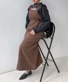 【アズノウアズ プラス/AS KNOW AS plus】のデザインカーゴジャンスカ 人気、トレンドファッション・服の通販 founy(ファニー) ファッション Fashion レディースファッション Fashion for Women ジャンスカ Jumper Skirt, Pinafore Dress ビッグ Big, Oversized ポケット Pocket, Pocket Detail ミリタリー Military, Army Style 再入荷 Restock / Back in Stock おすすめ Recommended / Our Picks thumbnail モカV|ID: prp329100004760067 ipo3291000000034589506