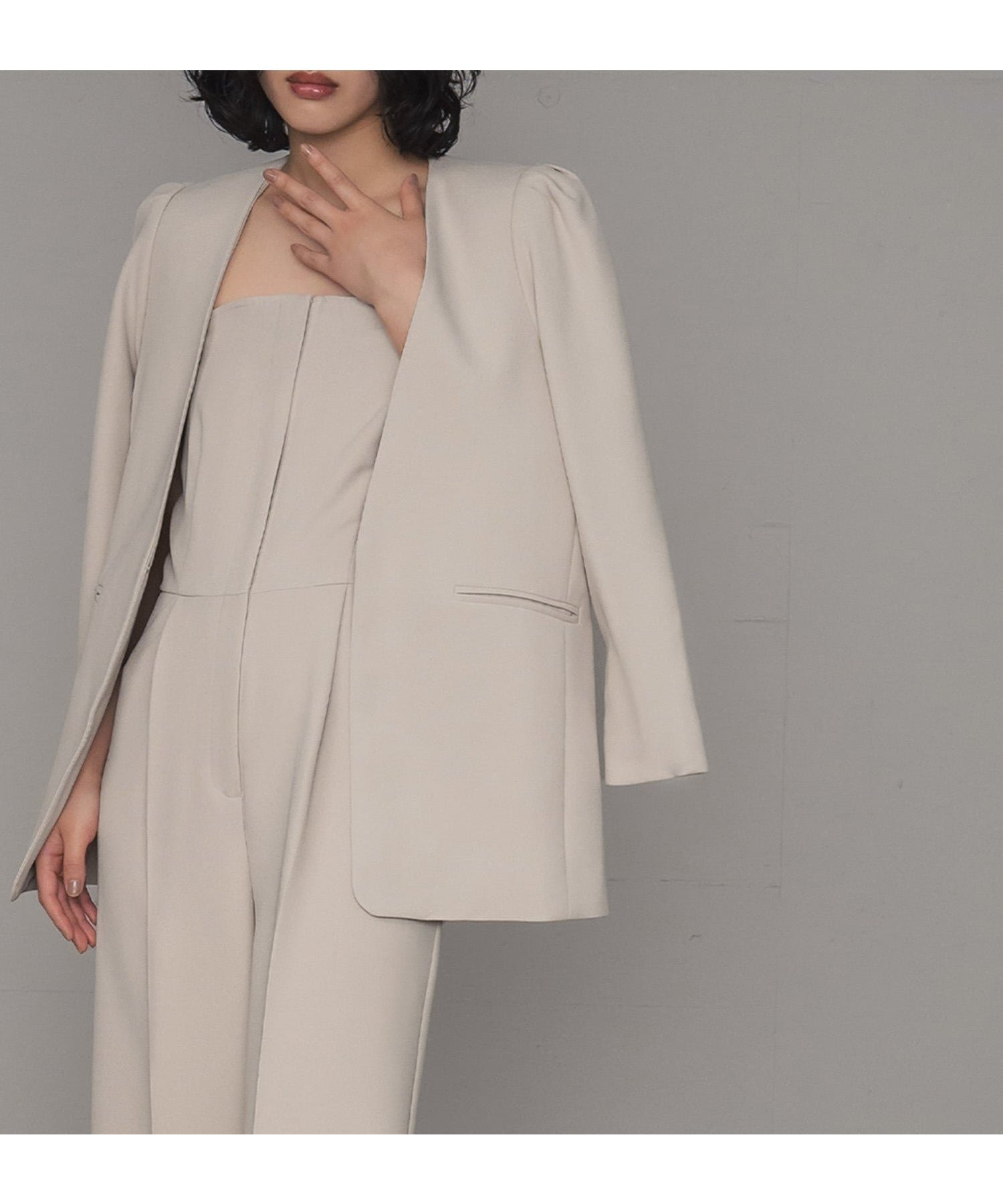 【ガール/GIRL】のジャケット オールインワン セットアップ パンツドレス 結婚式 パーティードレス 人気、トレンドファッション・服の通販 founy(ファニー) 　ファッション　Fashion　レディースファッション　Fashion for Women　アウター　Coat / Outerwear Collection　レディースジャケット・軽アウター　Jackets　セットアップ　Matching Sets　レディースパンツ・ボトムス　Pants & Trousers / Bottoms　コンシャス　Conscious, Bodycon　シンプル　Simple, Minimal　ジャケット　Jacket, Outerwear　スーツ　Suit, Formalwear　セットアップ　Set-Up, Coordinated Outfit　ドレス　Dress, One-Piece　フォーマル　Formal, Dressy　フロント　Front, Front Design　再入荷　Restock / Back in Stock　おすすめ　Recommended / Our Picks　エレガント 上品　Elegant　セレモニー　Ceremony　入学式　Entrance Ceremony　卒業式　Graduation Ceremony　ビジネス 仕事 通勤　Business / Work / Commuting　結婚式　Wedding　披露宴　Wedding Reception　二次会　After Party　 other-1|ID: prp329100004760073 ipo3291000000035199922