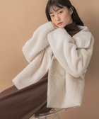 【アーバンリサーチ ロッソ/URBAN RESEARCH ROSSO】の『WEB限定』リバーシブルファーブルゾン 人気、トレンドファッション・服の通販 founy(ファニー) ファッション Fashion レディースファッション Fashion for Women アウター Coat / Outerwear Collection ブルゾンジャケット・スポーティアウター Blouson Jackets 2025年 2025 2025-2026秋冬・A/W Autumn/Winter 2025–26 AW25–26 冬 Winter / This Winter スタンド Stand Collar, Upright Stand ビッグ Big, Oversized ブルゾン Blouson, Bomber Jacket リバーシブル Reversible, Two-Sided A/W・秋冬 Autumn/Winter thumbnail IVORY|ID: prp329100004760103 ipo3291000000034657457