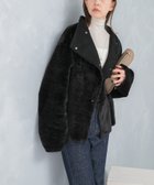 【アーバンリサーチ ロッソ/URBAN RESEARCH ROSSO】の『WEB限定』リバーシブルファーブルゾン 人気、トレンドファッション・服の通販 founy(ファニー) ファッション Fashion レディースファッション Fashion for Women アウター Coat / Outerwear Collection ブルゾンジャケット・スポーティアウター Blouson Jackets 2025年 2025 2025-2026秋冬・A/W Autumn/Winter 2025–26 AW25–26 冬 Winter / This Winter スタンド Stand Collar, Upright Stand ビッグ Big, Oversized ブルゾン Blouson, Bomber Jacket リバーシブル Reversible, Two-Sided A/W・秋冬 Autumn/Winter thumbnail BLACK|ID: prp329100004760103 ipo3291000000034657459