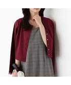 【プロポーション ボディドレッシング/PROPORTION BODY DRESSING】のハンドウォッシャブル ゴールド釦カーディガン 25AW 人気、トレンドファッション・服の通販 founy(ファニー) ファッション Fashion レディースファッション Fashion for Women トップス・カットソー Cut & Sew Tops カーディガン・羽織り Layered Style Cardigans 2025年 2025 2025-2026秋冬・A/W Autumn/Winter 2025–26 AW25–26 カーディガン Cardigan, Knitwear エレガント 上品 Elegant thumbnail ボルドー|ID: prp329100004760124 ipo3291000000034609772