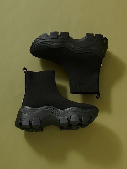 【スナイデル/SNIDEL】のスニーカーソールショートブーツ インテリア・キッズ・メンズ・レディースファッション・服の通販 founy(ファニー) 　ファッション　Fashion　レディースファッション　Fashion for Women　厚底　Platform Shoes　スマート　Smart, Elegant　フィット　Fit, Slim Fit　フォルム　Silhouette, Form　ミックス　Mix, Mixed Style　ミニスカート　Mini Skirt, Short Skirt　メタル　Metal, Metal Parts　ワイド　Wide, Wide Fit　おすすめ　Recommended / Our Picks　BLK[009]|ID: prp329100004760154 ipo3291000000034446975