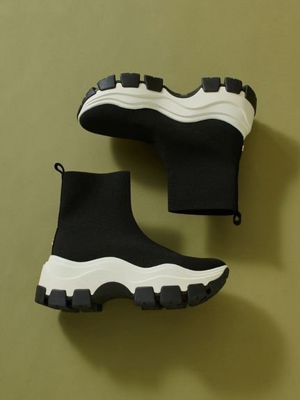 【スナイデル/SNIDEL】のスニーカーソールショートブーツ インテリア・キッズ・メンズ・レディースファッション・服の通販 founy(ファニー) 　ファッション　Fashion　レディースファッション　Fashion for Women　厚底　Platform Shoes　スマート　Smart, Elegant　フィット　Fit, Slim Fit　フォルム　Silhouette, Form　ミックス　Mix, Mixed Style　ミニスカート　Mini Skirt, Short Skirt　メタル　Metal, Metal Parts　ワイド　Wide, Wide Fit　おすすめ　Recommended / Our Picks　MIX[930]|ID: prp329100004760154 ipo3291000000034446977