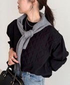 【フレディ&グロスター/FREDY&GLOSTER】のキルティングチュニックブラウス 人気、トレンドファッション・服の通販 founy(ファニー) ファッション Fashion レディースファッション Fashion for Women トップス・カットソー Cut & Sew Tops シャツ・ブラウス・オフィスカジュアル Elegant Blouses & Button-Ups 2025年 2025 2025-2026秋冬・A/W Autumn/Winter 2025–26 AW25–26 おすすめ Recommended / Our Picks キルティング Quilted, Quilting チュニック Tunic, Long Top thumbnail ブラック|ID: prp329100004760181 ipo3291000000034447429