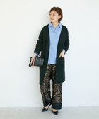 【ルクールブラン/le.coeur blanc】の《WEB限定アイテム》ニュアンスロングカーディガン 人気、トレンドファッション・服の通販 founy(ファニー) ファッション Fashion レディースファッション Fashion for Women トップス・カットソー Cut & Sew Tops カーディガン・羽織り Layered Style Cardigans おすすめ Recommended / Our Picks ウォッシャブル Machine Washable カーディガン Cardigan, Knitwear リラックス Relax, Relaxed Fit ワイド Wide, Wide Fit 冬 Winter / This Winter thumbnail ブラック|ID: prp329100004760193 ipo3291000000034447613