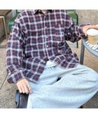 【チャオパニックティピー/CIAOPANIC TYPY】の【PATTIPATTI】ビックシルエットブランケットネルチェックシャツ 人気、トレンドファッション・服の通販 founy(ファニー) ファッション Fashion レディースファッション Fashion for Women トップス・カットソー Cut & Sew Tops シャツ・ブラウス・オフィスカジュアル Elegant Blouses & Button-Ups イタリア Italy インナー Innerwear シンプル Simple, Minimal セットアップ Set-Up, Coordinated Outfit チェック Check, Plaid, Tartan トレンド Trend, Trending Now 人気 Popular, Best Seller バランス Balance, Style Balance ブランケット Blanket, Throw Blanket ポケット Pocket, Pocket Detail おすすめ Recommended / Our Picks thumbnail ネイビー|ID: prp329100004760196 ipo3291000000034447692