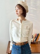 【リリーブラウン/Lily Brown】のLily Bearコンパクトカーディガン 人気、トレンドファッション・服の通販 founy(ファニー) ファッション Fashion レディースファッション Fashion for Women トップス・カットソー Cut & Sew Tops カーディガン・羽織り Layered Style Cardigans ウォーム Warm Fabric カーディガン Cardigan, Knitwear コンパクト Compact, Small Size 今季 This Season, Current Season シンプル Simple, Minimal スカラップ Scallop, Scalloped Edge スマート Smart, Elegant 定番 Standard, Basic Item 人気 Popular, Best Seller フォックス Fox, Fox Fur A/W・秋冬 Autumn/Winter エレガント 上品 Elegant thumbnail IVR[003]|ID: prp329100004760203 ipo3291000000034789056